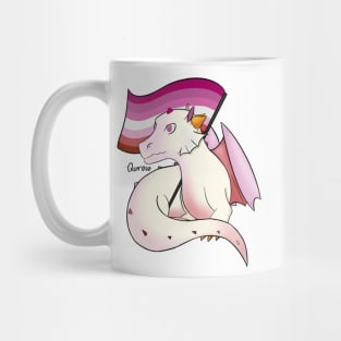 Lesbian Pride Flag Dragon 2 - 2018 Mug